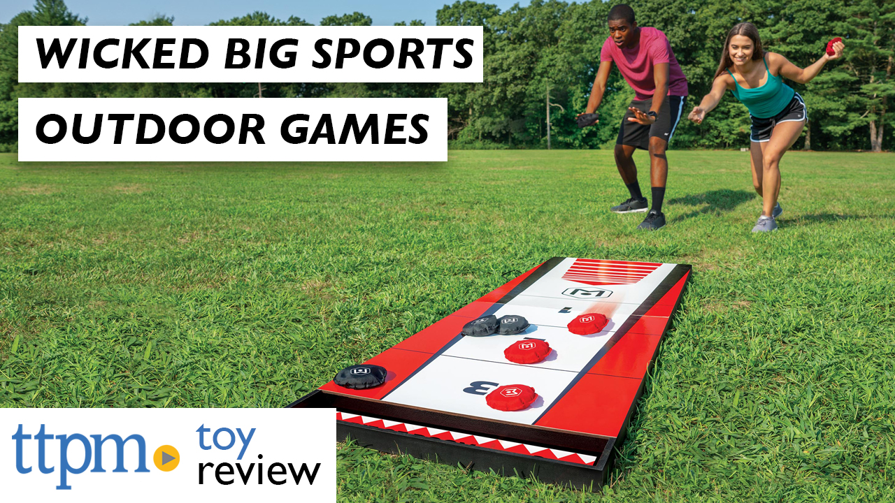 Watch Wicked Big Sports Shuffle Toss & Washer Toss from Little